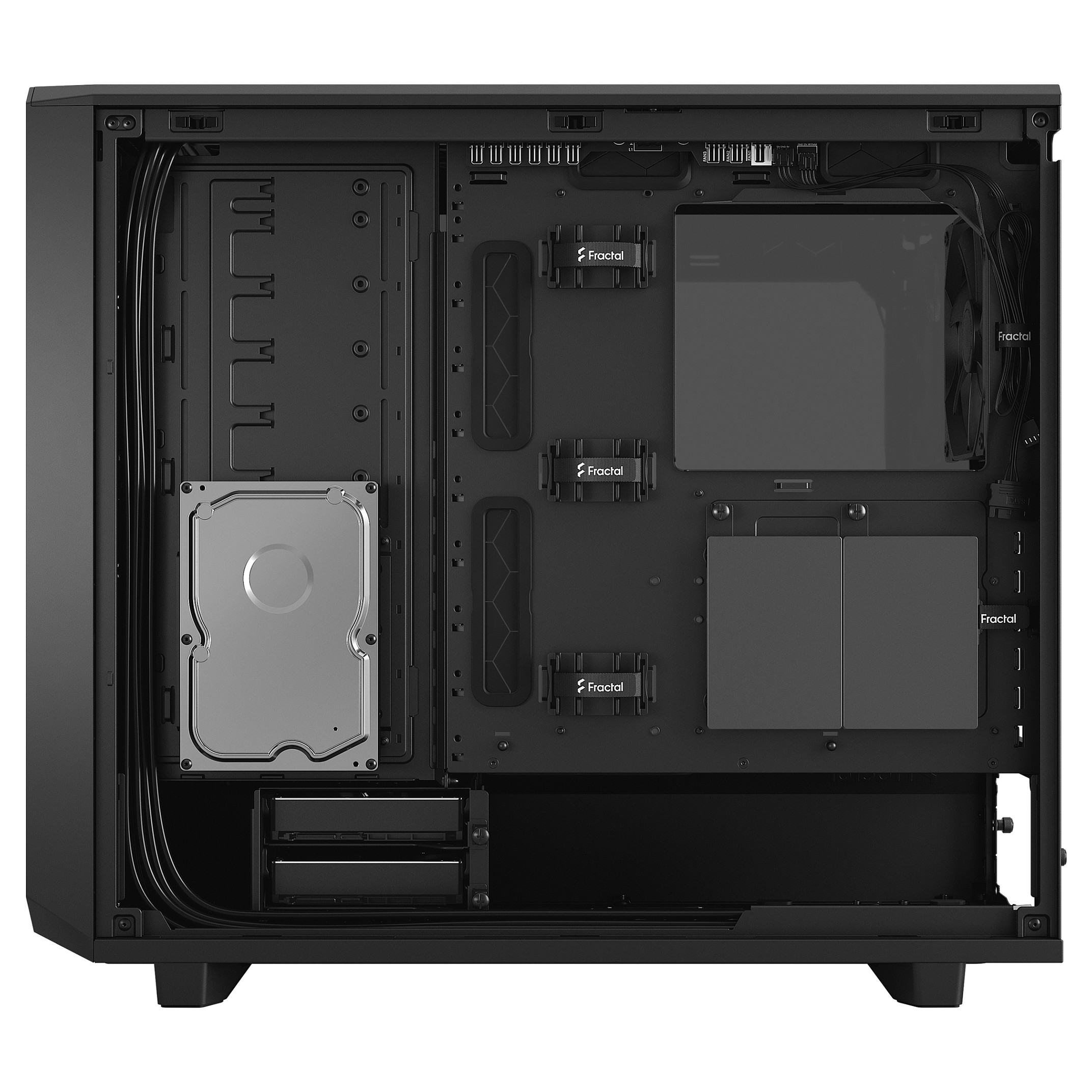 Kasë Fractal Design Meshify 2 Window Midi Tower - Zezë - 20