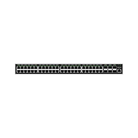 Switch Grandstream GWN7806P, 48× Gigabit Ethernet RJ45 PoE+, 6× SFP+ 10G, Layer 2+, Managed, 216Gbps, 400W PoE – Hiri