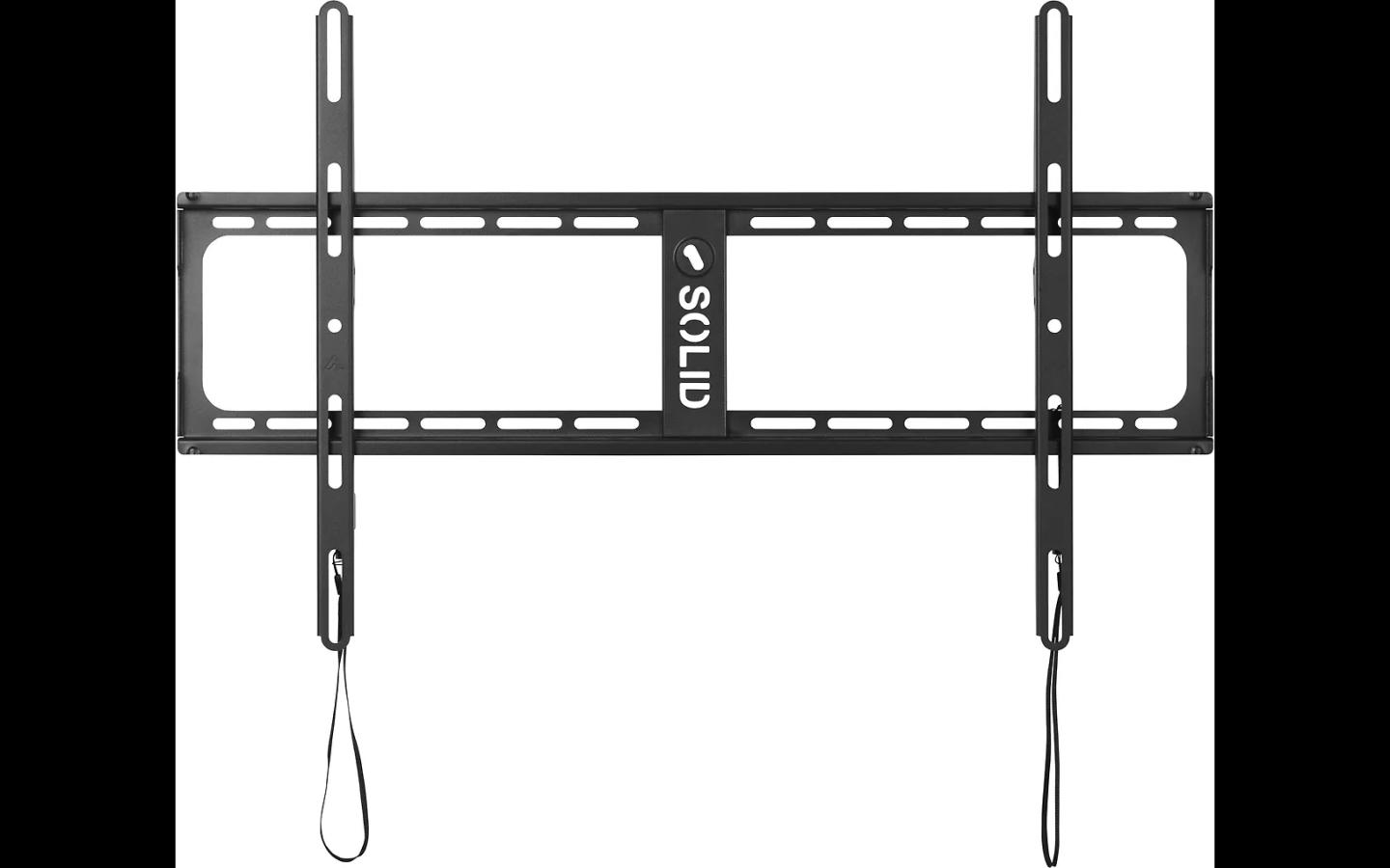 Mbajtëse për TV One For All WM4615 Solid FLAT, 32–90", VESA deri në 600×400mm, 80kg, Distancë nga Muri 23mm - Zezë