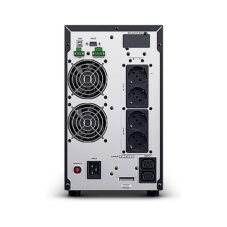 UPS CyberPower OLS3000EA-DE, 3000 VA, 2700 W, Online Double-Conversion, 4 × Schuko + 2 × IEC C13 + 1 × Terminal – Zezë - 3