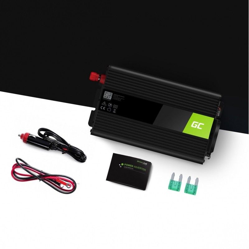 Inverter Green Cell 12V → 230V / 500W (1000W Maks.) - 2