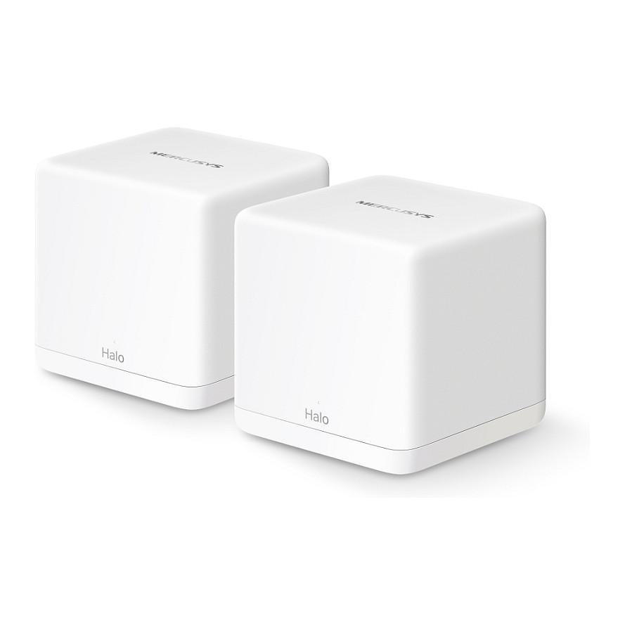 Ruter Mercusys Halo H60X, Mesh Wi-Fi 6 AX1500, Dual-Band, deri në 1500Mbps, 2-Pack - Bardhë - 1
