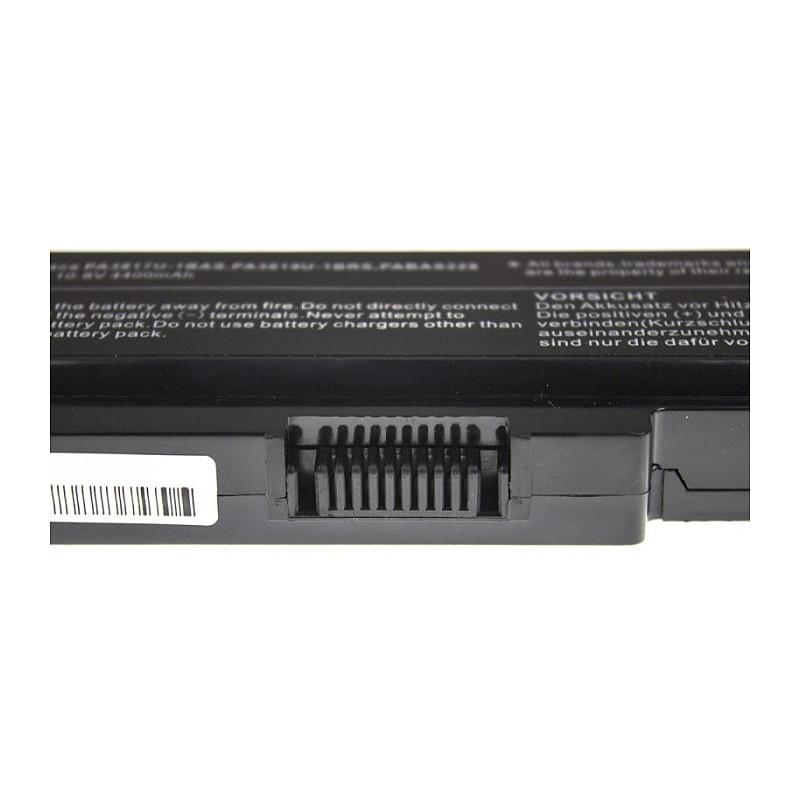 Bateri Green Cell TS03, 4400mAh, 10.8V, për Toshiba Satellite - Zezë - 3