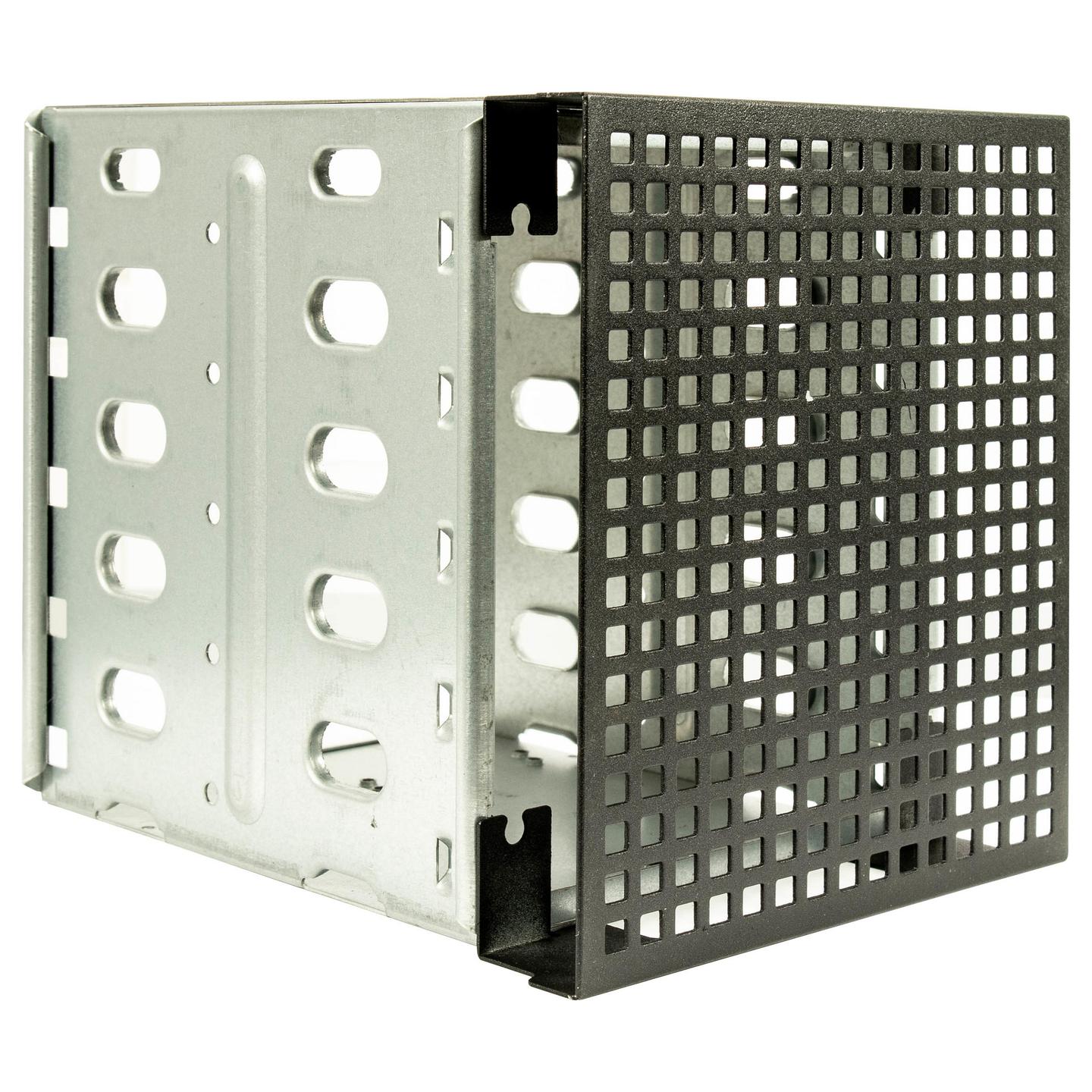 Kornizë montimi për disqe Inter-Tech ER-5255-1, 5x 3,5", për hapësirë 5,25" - Zezë
