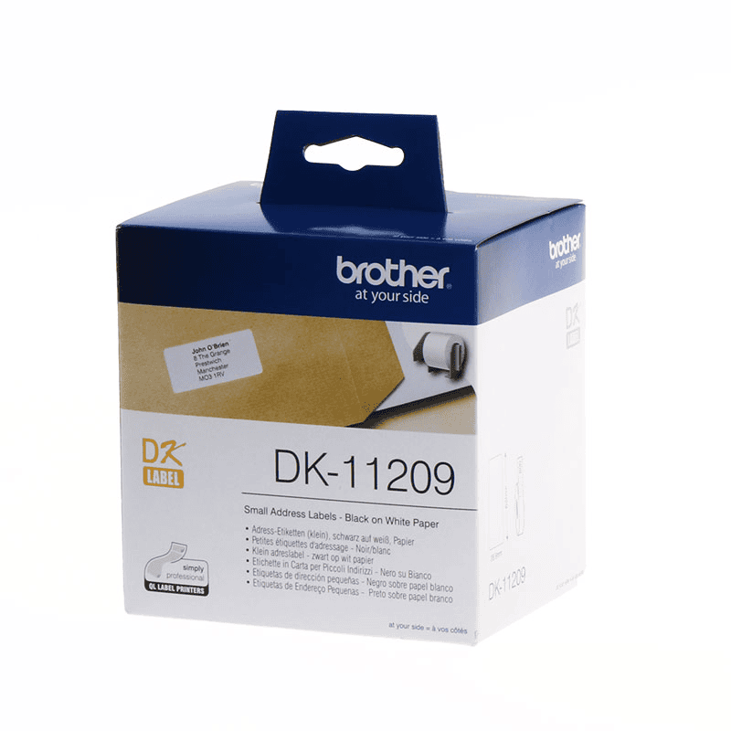 Letër Brother Label DK-11209 / DK11209 – Bardhë - 1