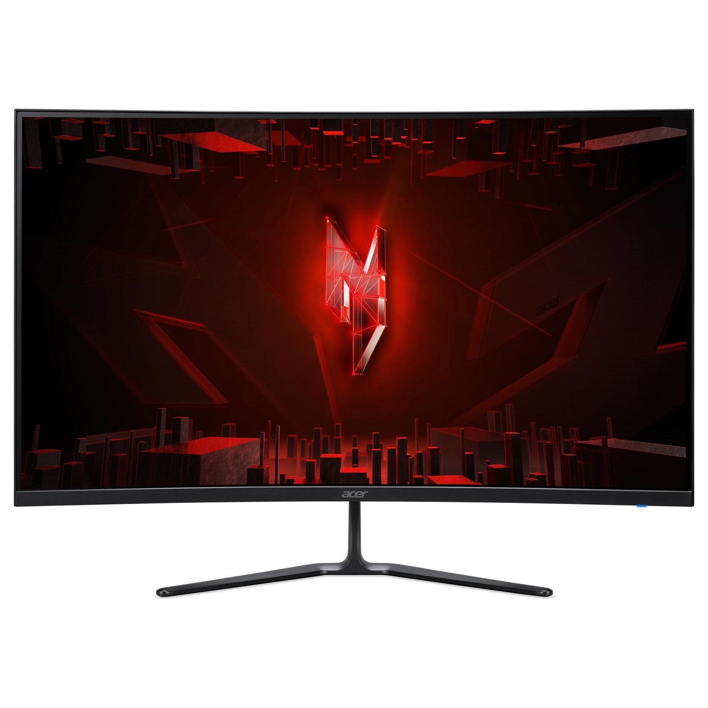 Monitor Gaming Acer Nitro ED320QU S3, 31.5", Quad HD VA Curved, 180Hz, 1ms, HDR10, HDMI + DisplayPort - Zezë