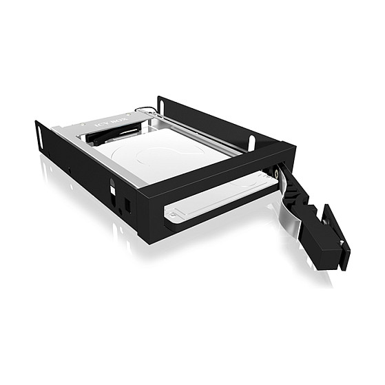 Aksesorë për disqe Hot-Swap Frame: 1× 2.5" SATA to 1× SATA host, trayless design, for 3.5" drive bay – ICY BOX - 10