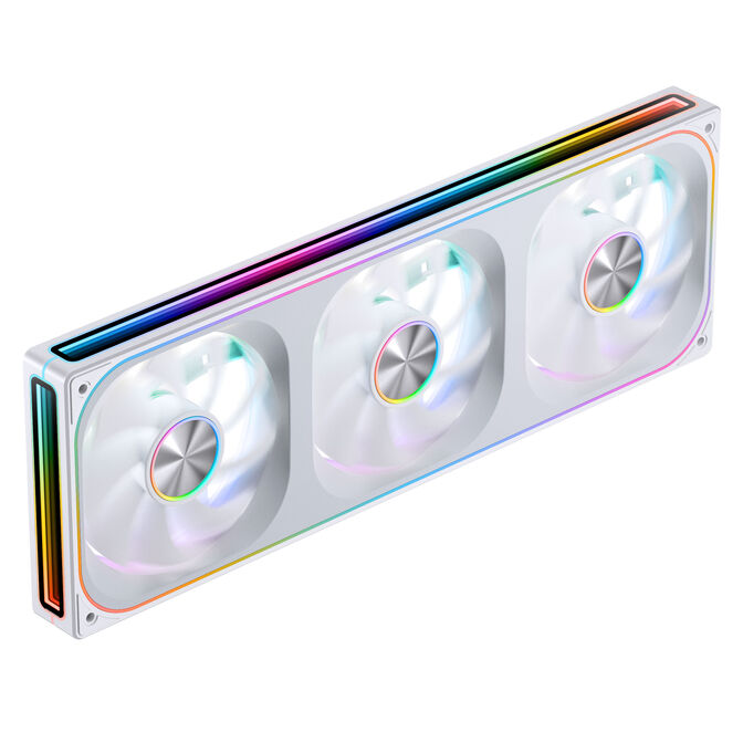 Ftohës për Kasë Jonsbo ZA-360W / 360mm / 3x120mm / PWM / ARGB / 700-2400 RPM / 106 m³/h / 2.46 mmH₂O – Bardhë