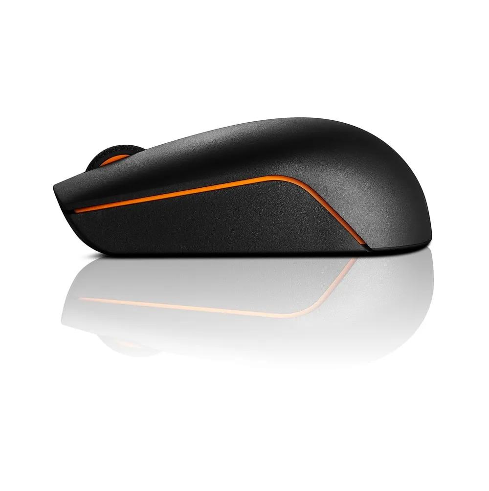 Maus pa kabllo Lenovo 300 Wireless Compact Mouse / 1000 DPI / 3 Butona / 2.4 GHz Nano USB - Zezë - 4