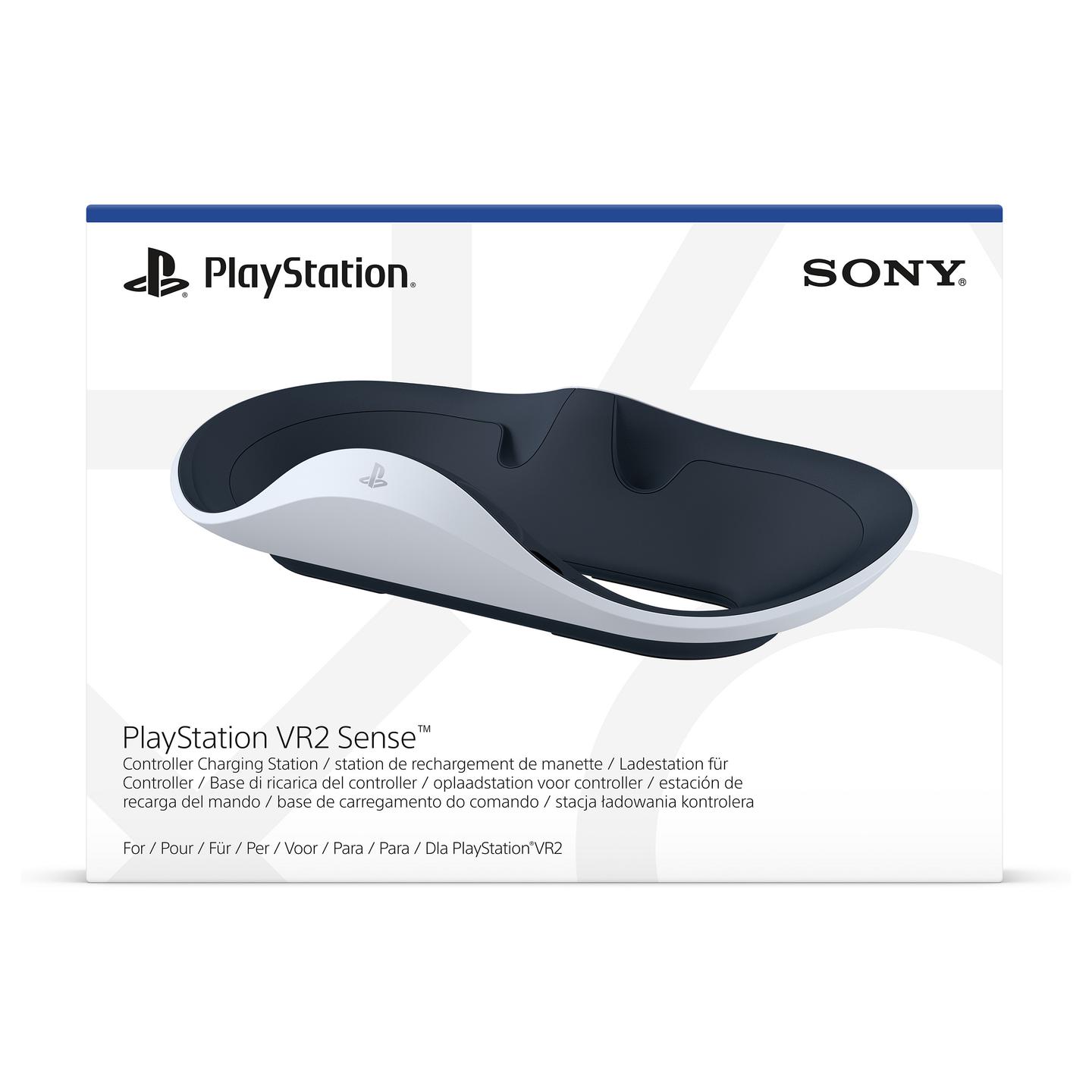 Aksesorë për Konzola Sony PlayStation VR2 Sense Charging Station / Për PS VR2 Sense Controller / PS5 - Zezë/Bardhë - 3