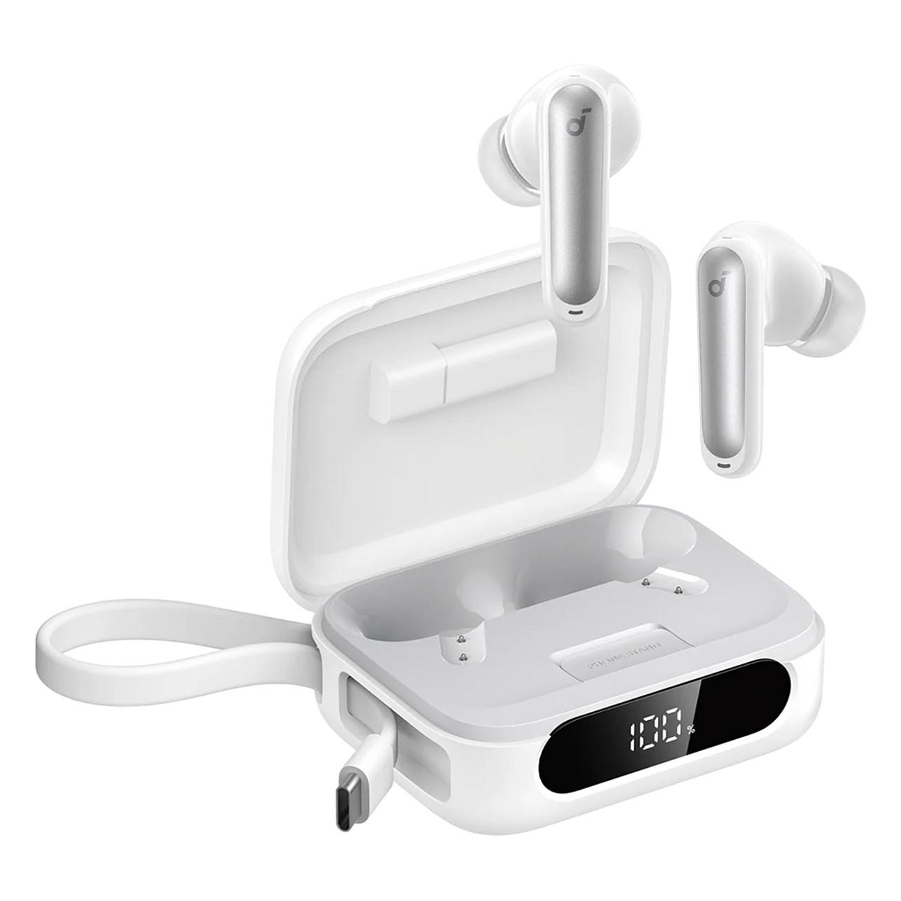 Kufje pa kabllo Soundcore P41i / TWS / Bluetooth 5.3 / 11mm / ANC / 6 Mikrofonë - Bardhë