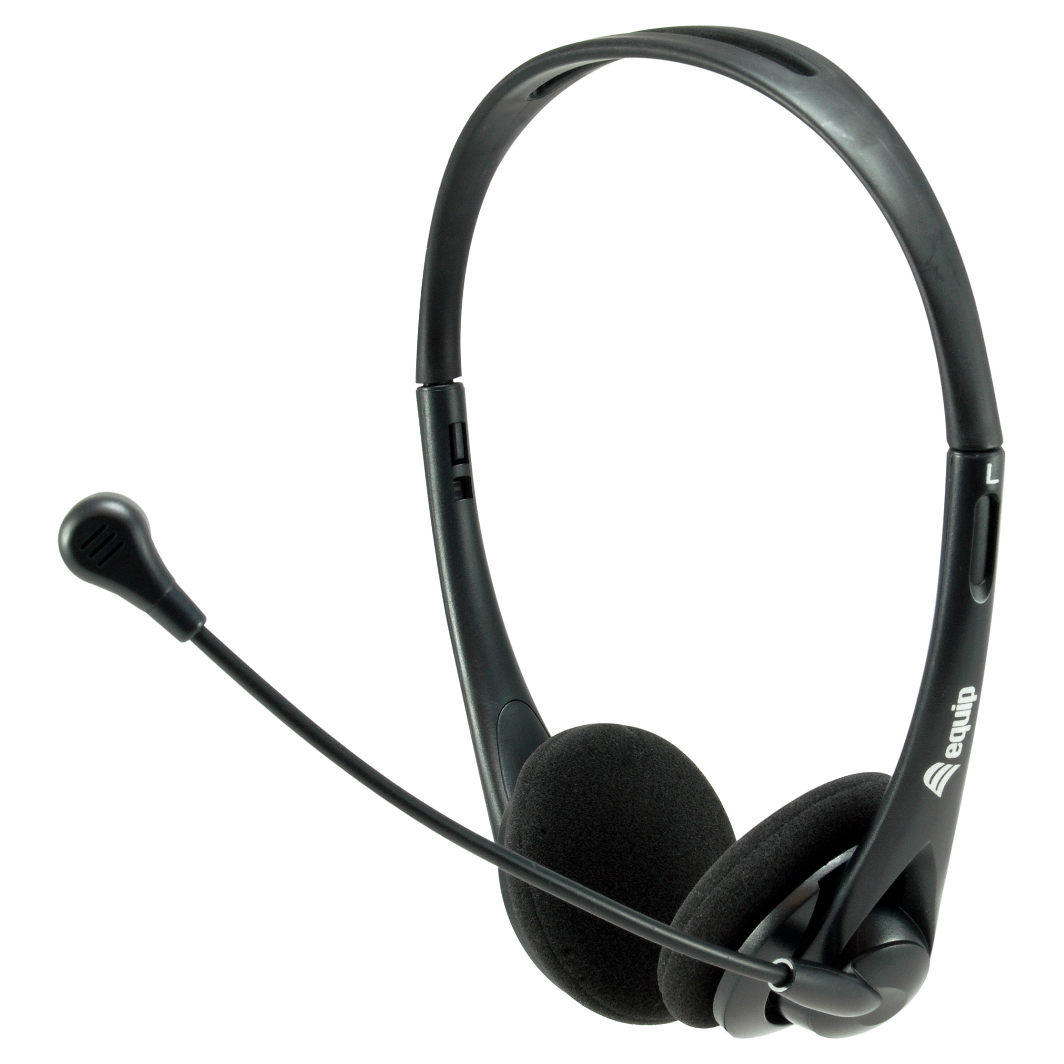 Kufje me kabllo Equip Stereo Wired Headset with Microphone / USB-A 1.80m - Zezë - 1