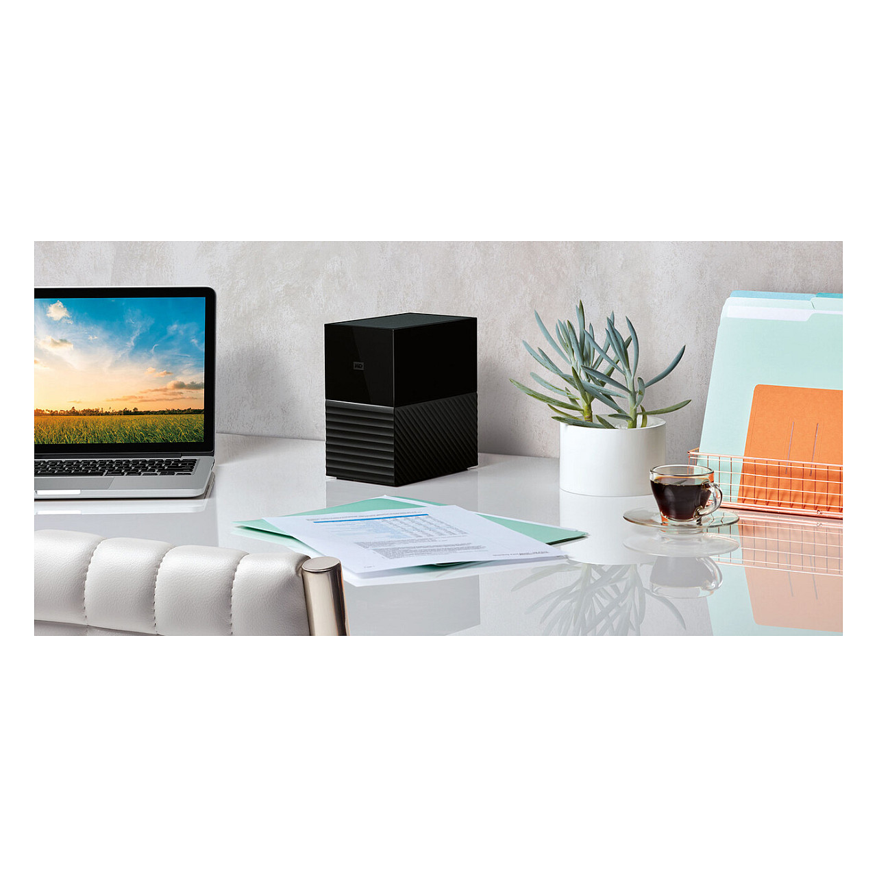 HDD i jashtëm WD My Book Duo 36TB Black RAID Storage Dual-Drive RAID 0/1 JB0D USB3.1 RTL - 8