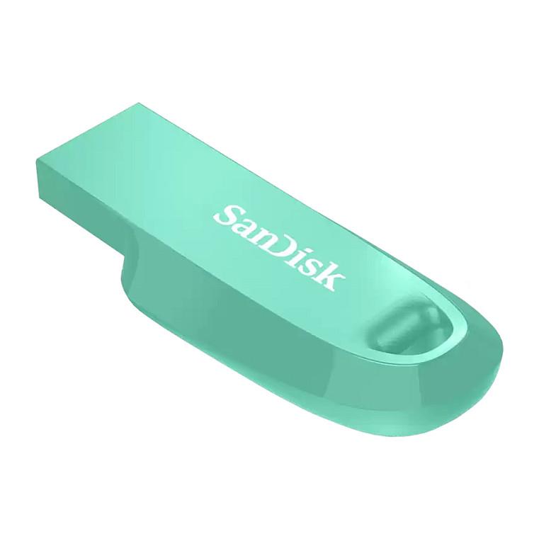 USB Flash Drive SanDisk Ultra Curve / 32GB / USB Type-A / USB 3.2 Gen 1 - Gjelbër - 3