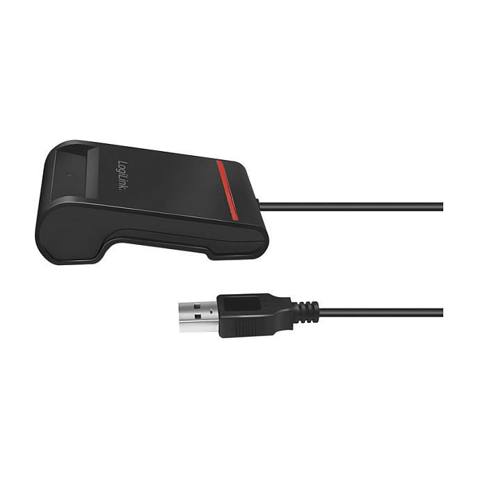 Lexues Kartelash LogiLink CR0047 / Smart-ID / ISO/IEC 7816 / USB 2.0 / USB-A / PC/SC 1.0 & 2.0 - Zezë - 2