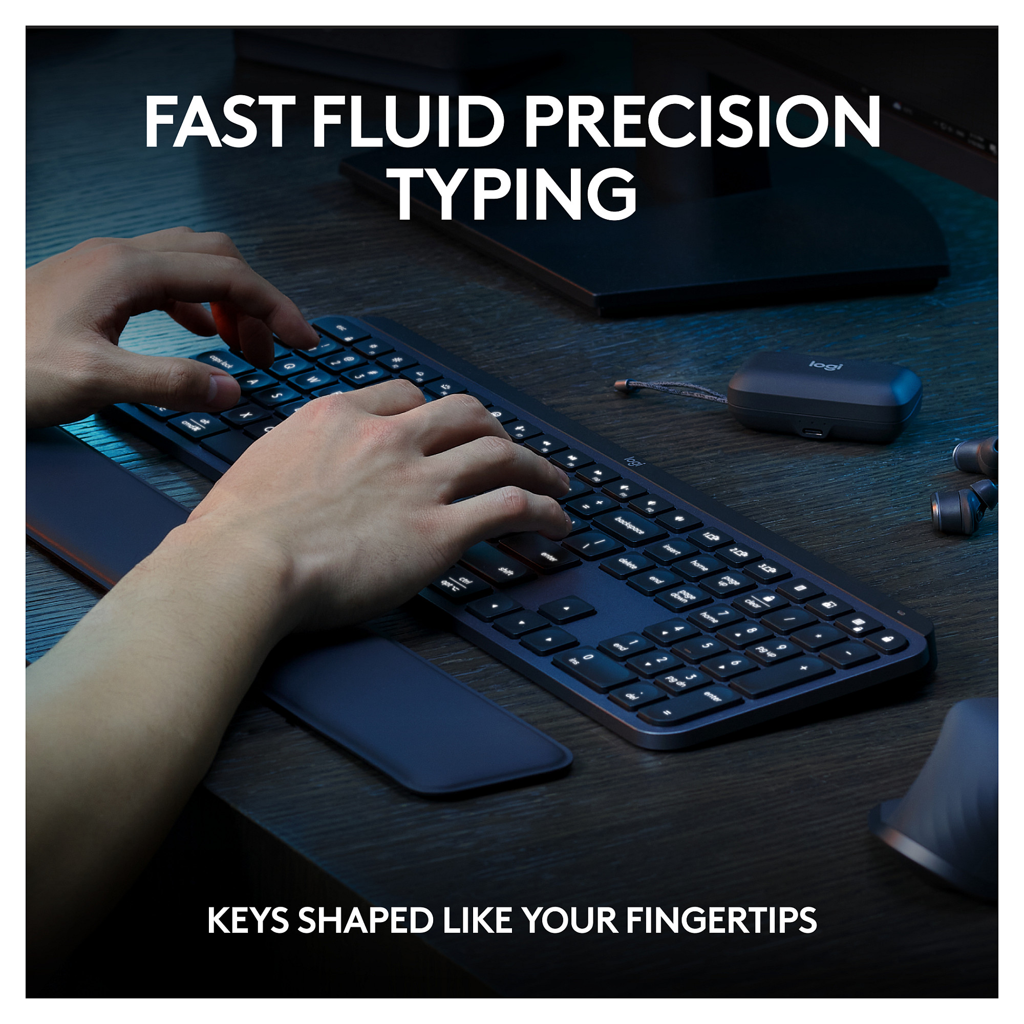 Combo(Tastierë & Maus)/ MX Keys S Combo / Graphite / US Layout - 8
