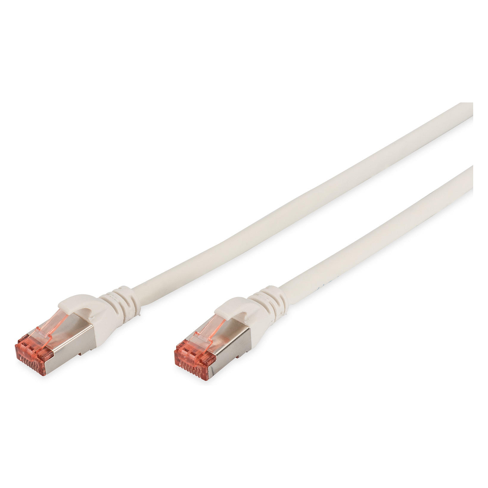 Kabllo për Rrjet DIGITUS Patch Cat6 S/FTP 2xRJ45 2.0m - Bardhë - 1