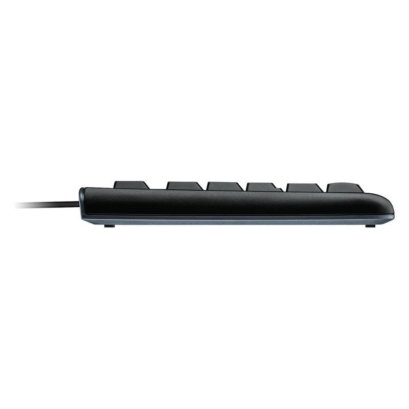 Set Tastierë & Maus Logitech MK120 – USB, me Kabllo, QWERTY US International - e zezë - 2