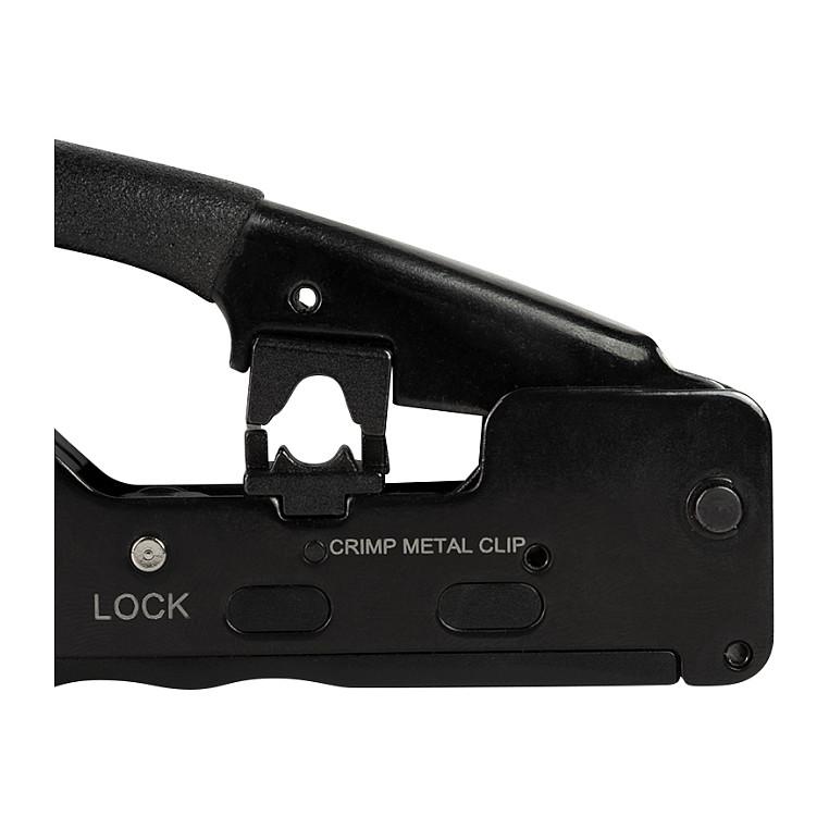 Pincë Krimpuese LogiLink WZ0025, Cat5e, Cat6, Cat6A, Cat7, RJ45, RJ11, RJ12 - Zezë - 4