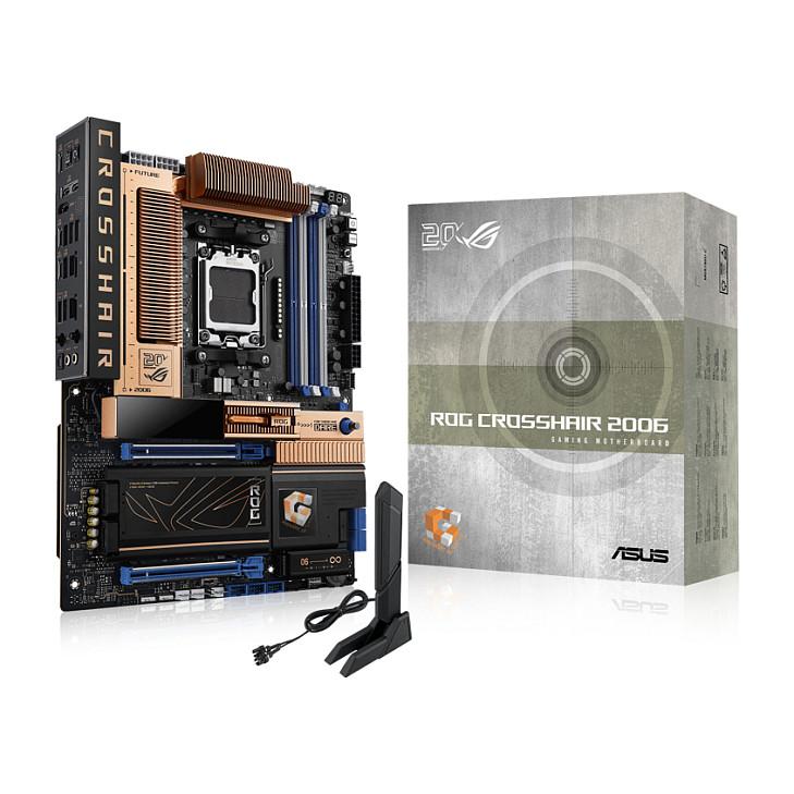 Pllakë Amë ASUS ROG CROSSHAIR 2006 / AMD AM5 / DDR5 / ATX / Wi-Fi 7 / 5GbE LAN - 13