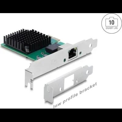 Karta të Rrjetit Delock 81270, PCI Express x1, 1x 10 Gigabit LAN RJ45, 100/1000/2500/5000/10000Mbps, Realtek RTL8127, Low Profile