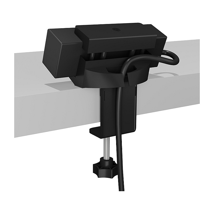 ICY BOX Table Mount for HUB & Power Strips – Black - 4