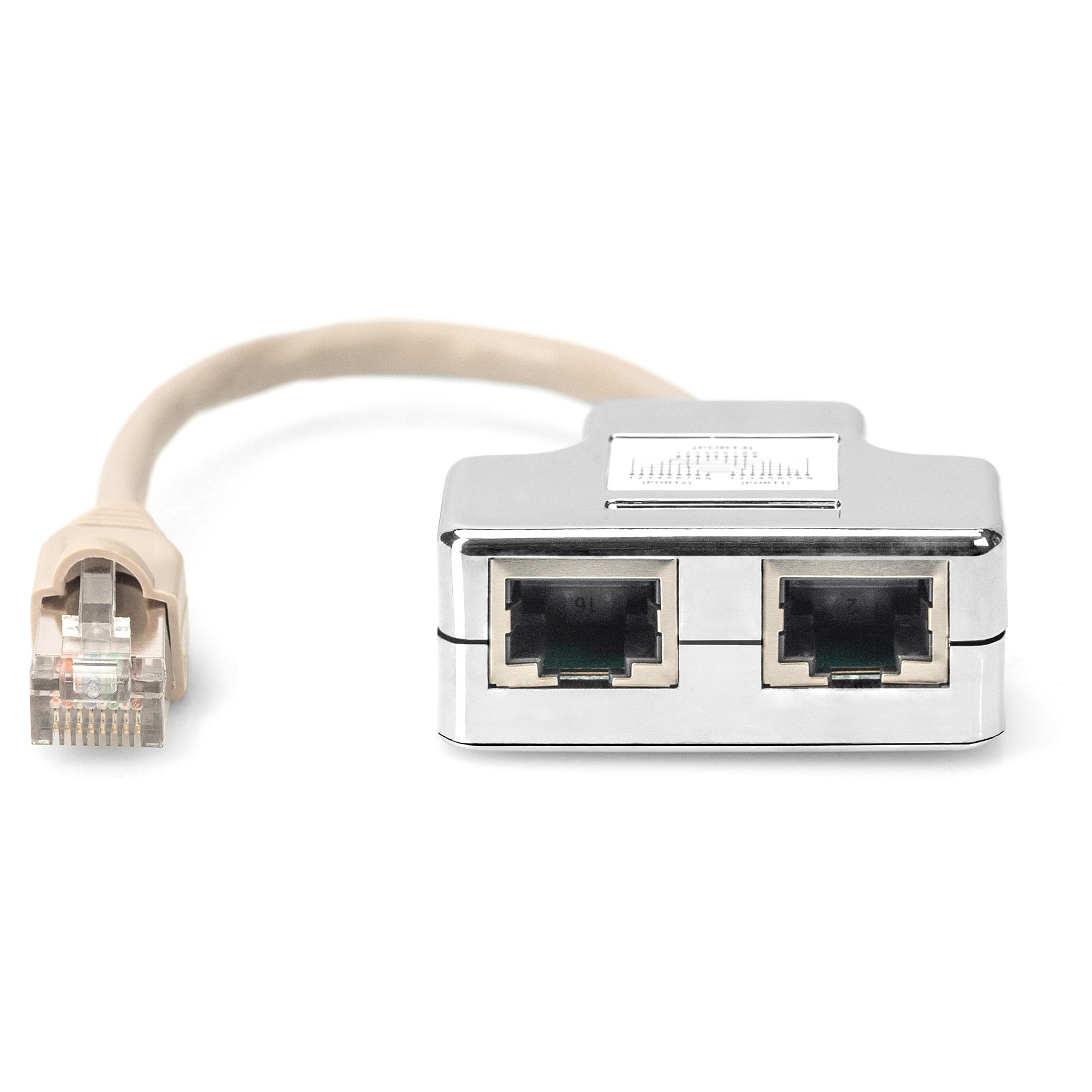 Aksesorë për rrjet DIGITUS / Patch cable Adapter / Cat5e / 1:1 - 2