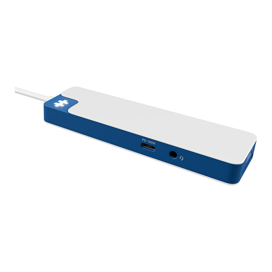 HUB Targus HyperDrive Flex / 8-Port USB-C - Bardhë / Blu - 4