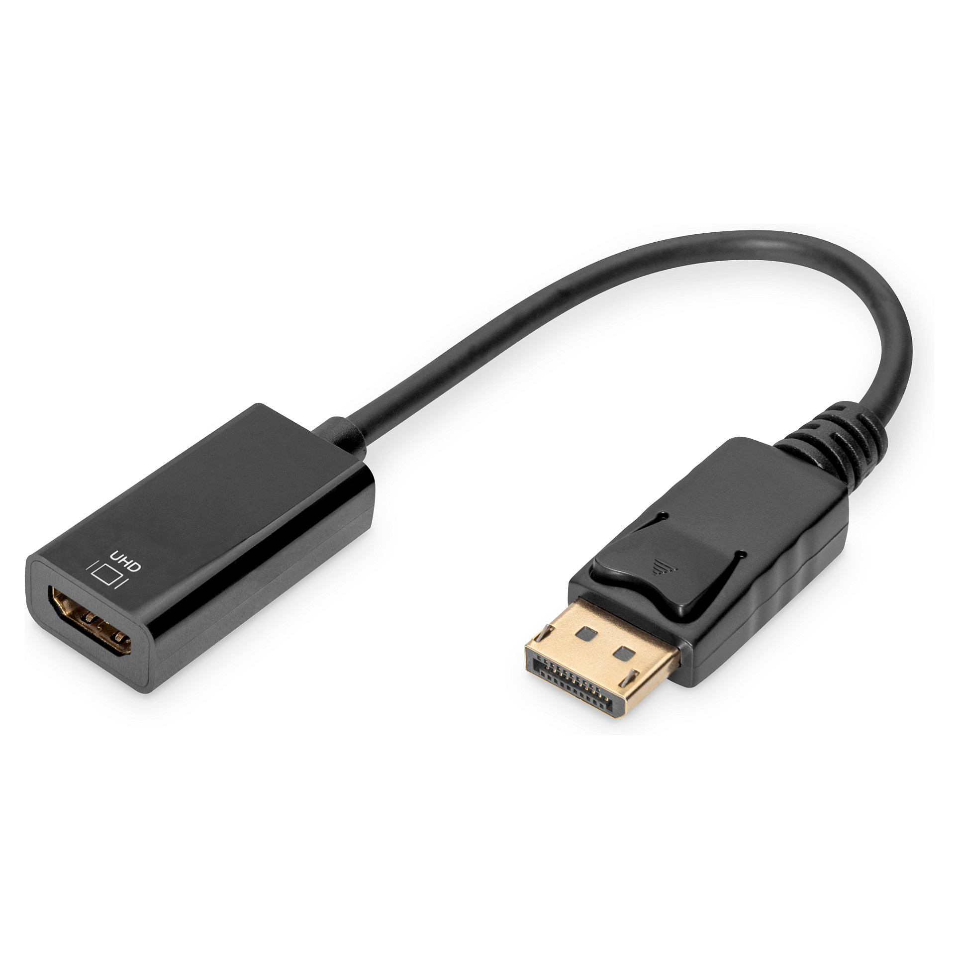 Kabllo DisplayPort DIGITUS to HDMI Adapter Cable Male/Female Active 0.2m - 1