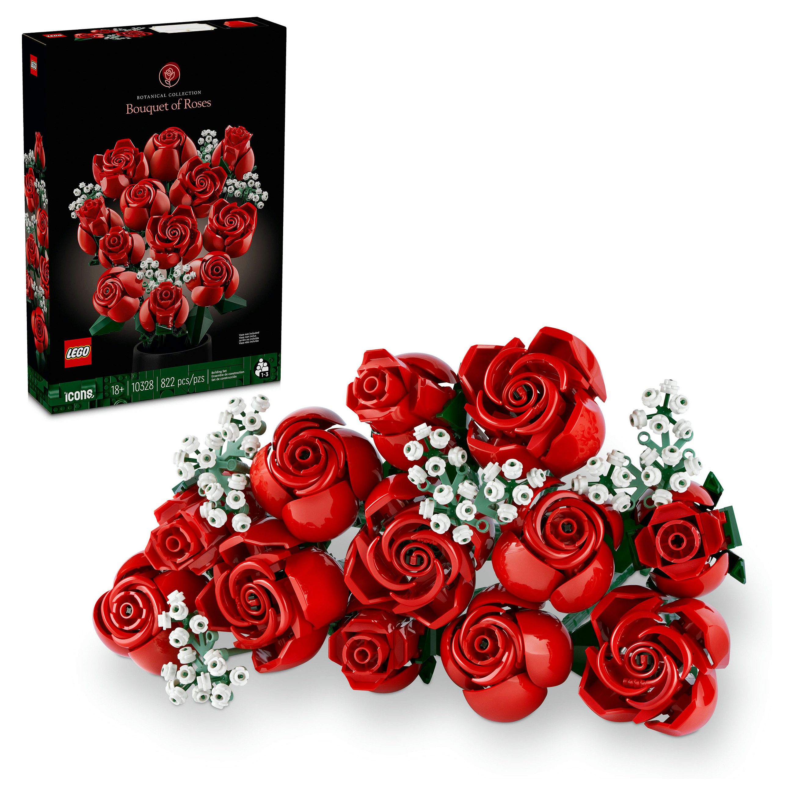 LEGO Icons Bouquet of Roses 10328 - 20