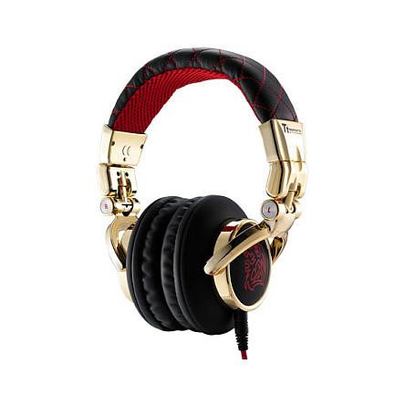 Kufje me kabllo Tt eSPORTS DRACCO Signature, Gaming, 50 mm, 3.5 mm, 10–22000 Hz, 1.5 m - Zezë/Ari/E kuqe - 1