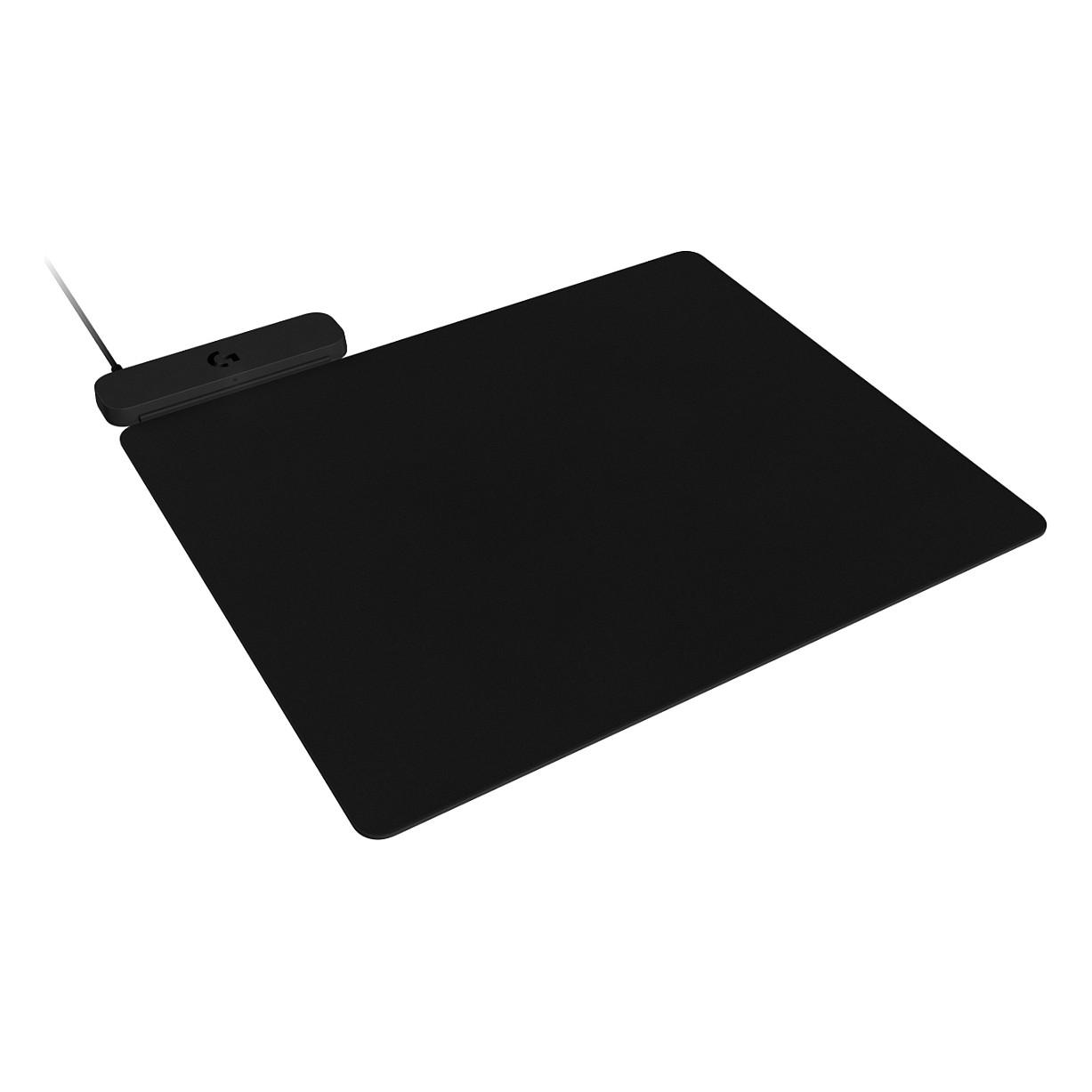 Mauspad Gaming Logitech G, 34 × 34,4 cm, Sipërfaqe Monokromatike - Zezë