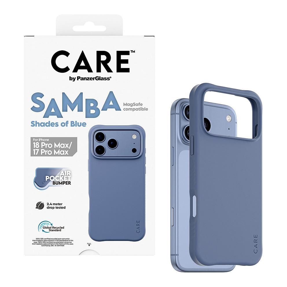 Case për Telefon PanzerGlass CARE Samba, iPhone 17 Pro Max/18 Pro Max, MagSafe - Blu - 5