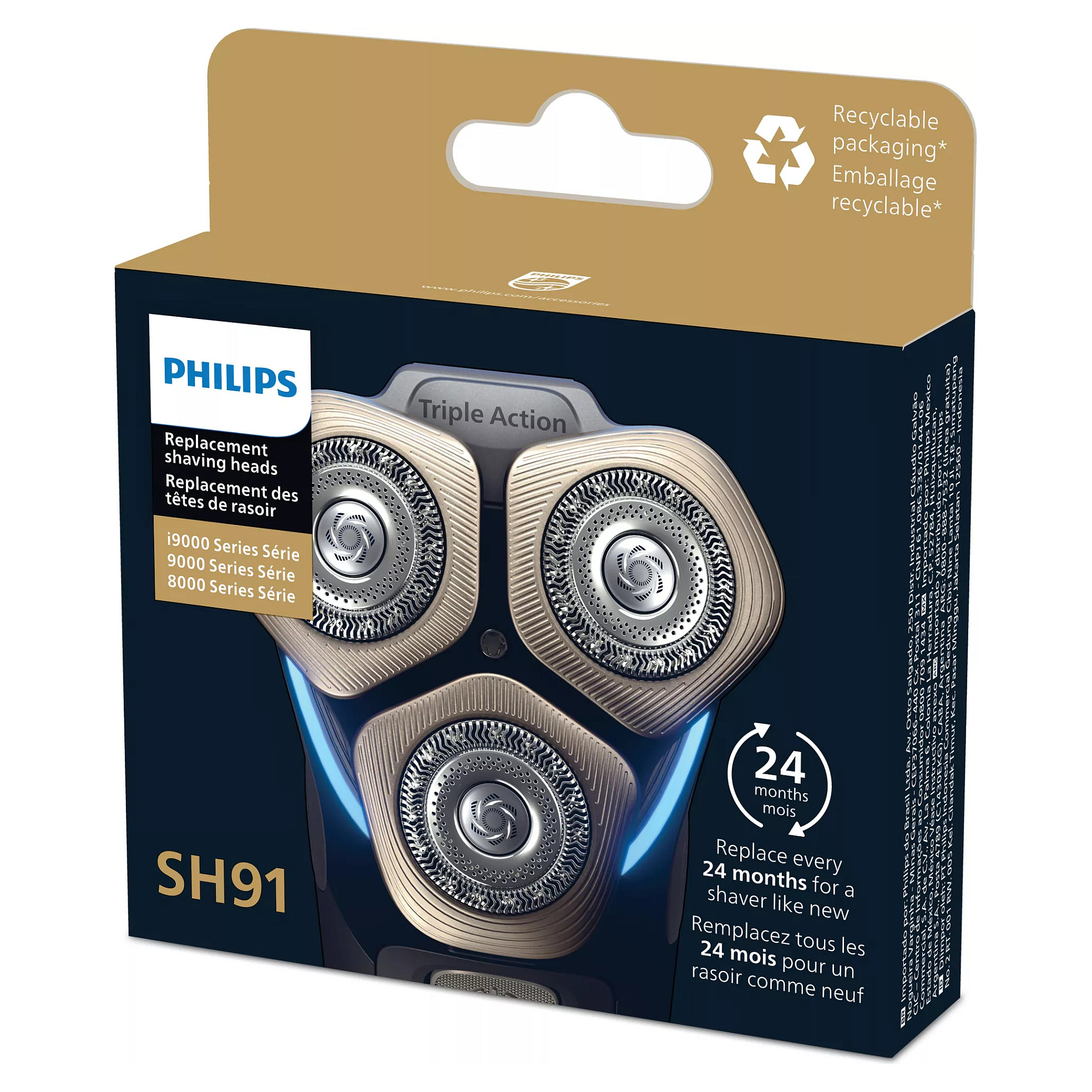 Aksesorë Philips / Koka zëvendësuese rroje SH91/50 - 5