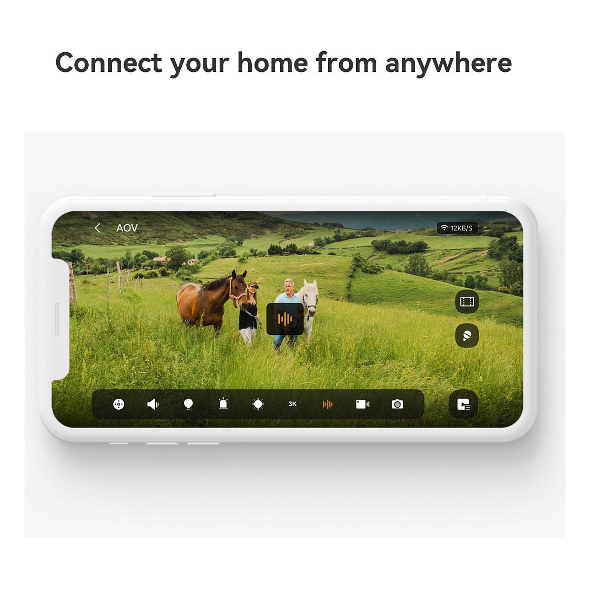 Kamerë Imou AOV PT 5MP, 4G, Wi-Fi, 3.6mm, 5MP, PT, 8× Zoom Dixhital - Bardhë - 20