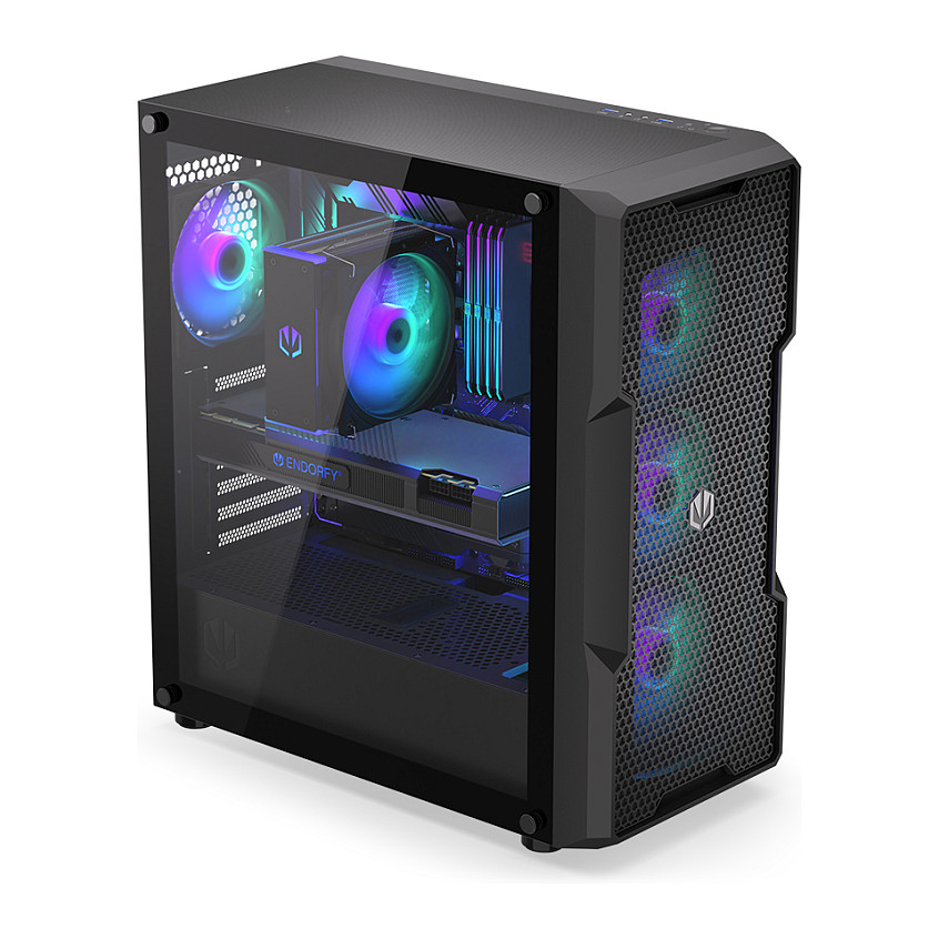 Kasë PC ENDORFY Regnum 400 ARGB / Tower / ARGB / 4x 120mm Fan - Zezë - 5