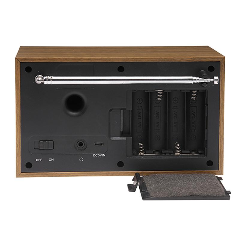 Radio DAB+ Denver DAB-46, FM, 2 W, Ekran LCD, Antenë Teleskopike – Gri e errët - 3