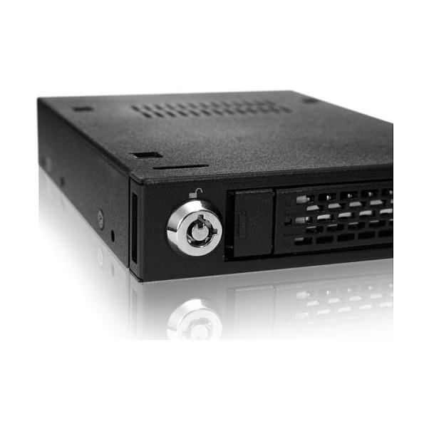 Këllëf për Disqe ICY DOCK ToughArmor MB991IK-B, 2.5" SATA/SAS në Bay 3.5", Hot-Swap - Zezë - 7