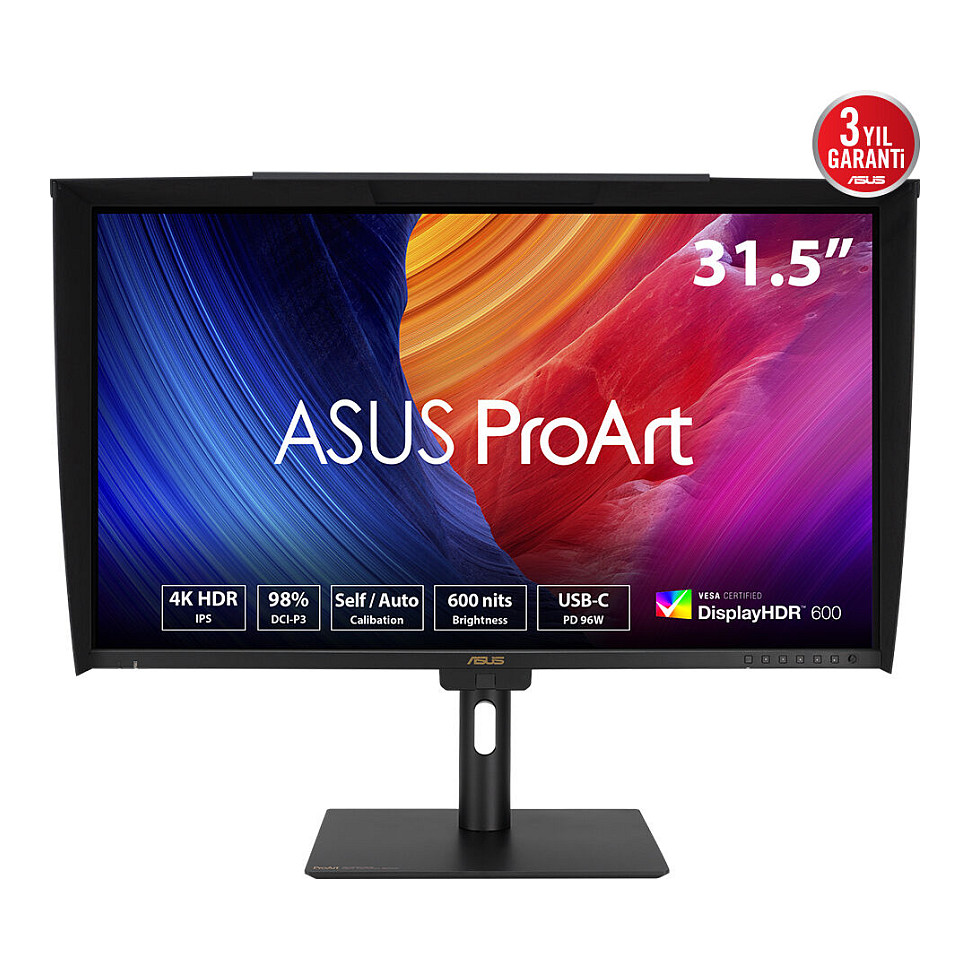 Monitor ProArt PA32UCE / 31.5"/ 4K Ultra HD IPS / LED / 60Hz / 5ms / USB + HDMI + DisplayPort + HDCP - Zezë - 1