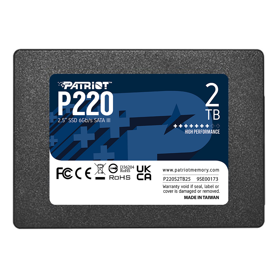 SSD e Brendshme Patriot P220 / 2TB / 2.5" SATA III