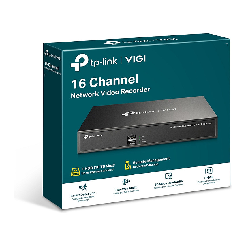 NVR TP-Link Omada IPCam VIGI NVR1016H Security 16 Channel Video - 7