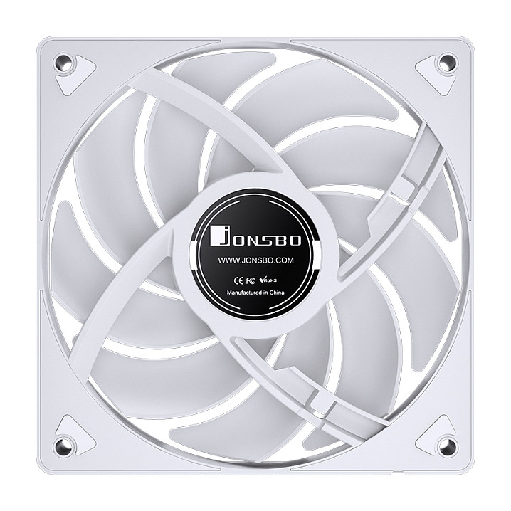 Ftohës për Kasë Jonsbo SL-120C / 120mm / 600-1500 RPM / RGB / PWM – Bardhë - 9