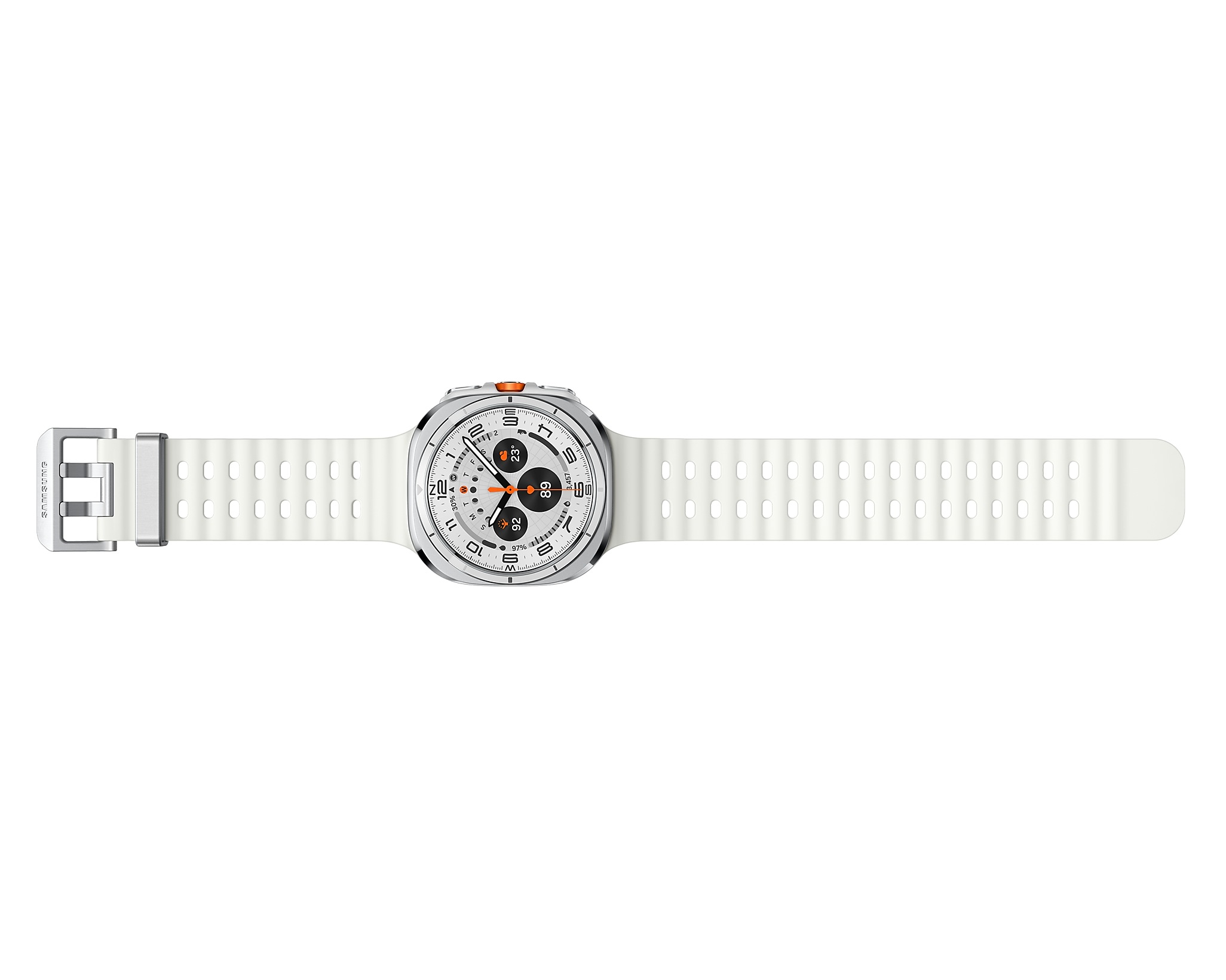 Orë e mençur Samsung Galaxy Watch 7 Ultra / 1.5 Inch / Touchscreen / 590mAh / Wi-Fi / GPS / 47mm / Titanium white - 6