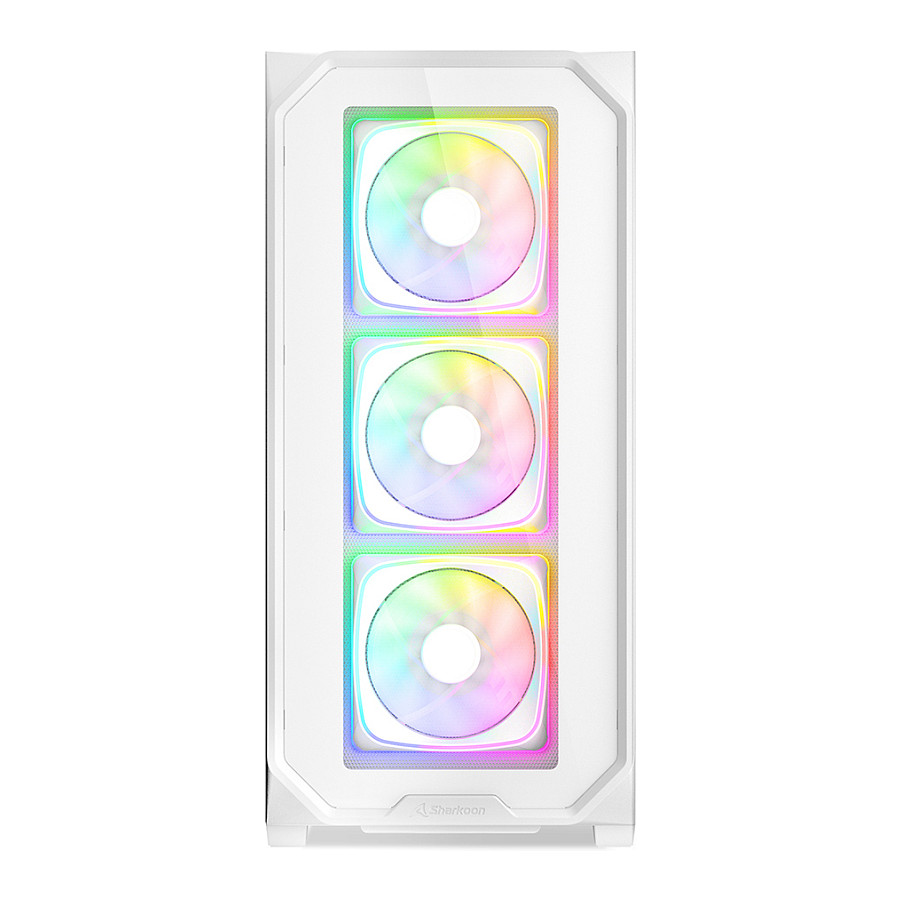Kasë Sharkoon AK5G RGB ATX 1xGlass - Bardhë - 2