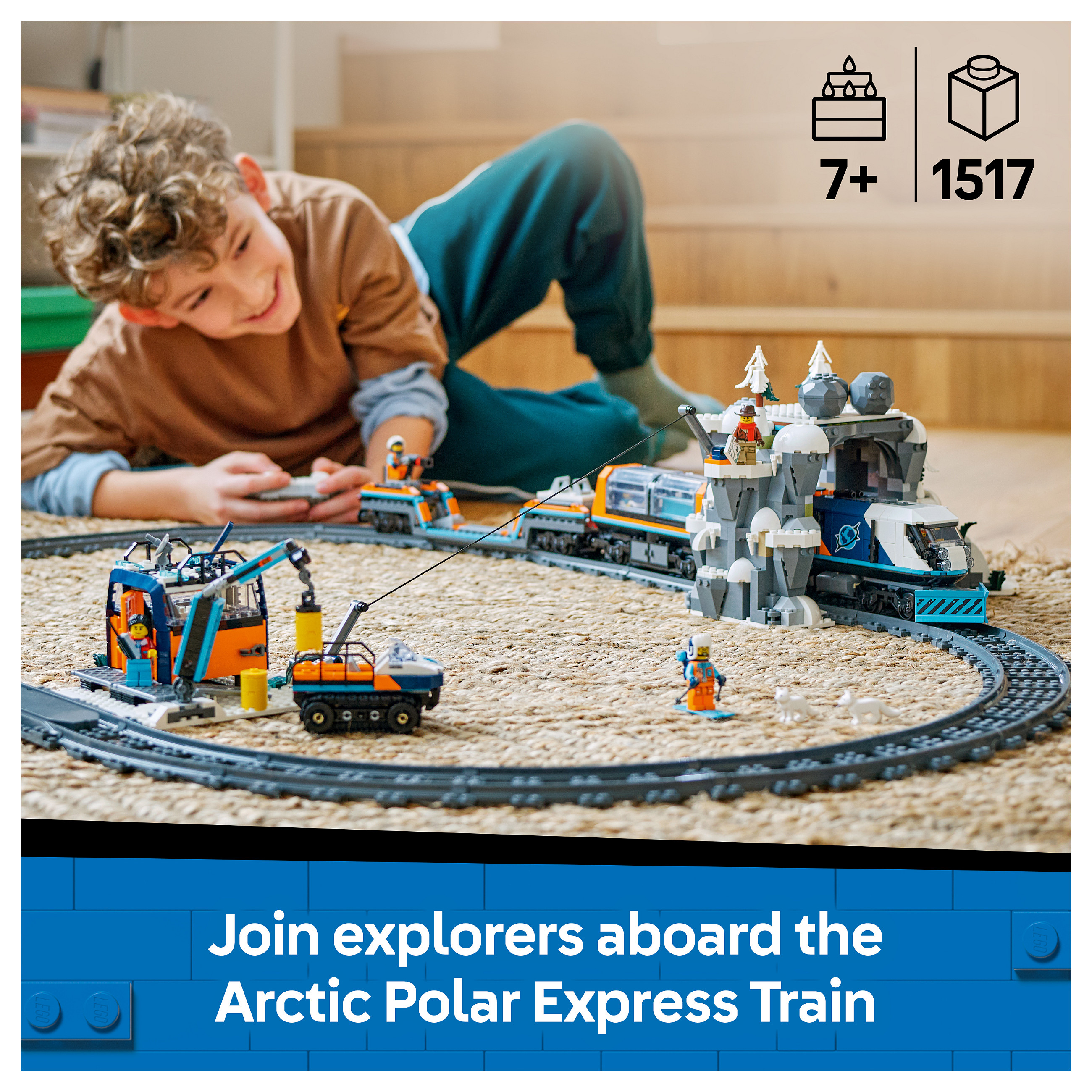 LEGO City Explorers Arctic Polar Express Train – Mix - 32