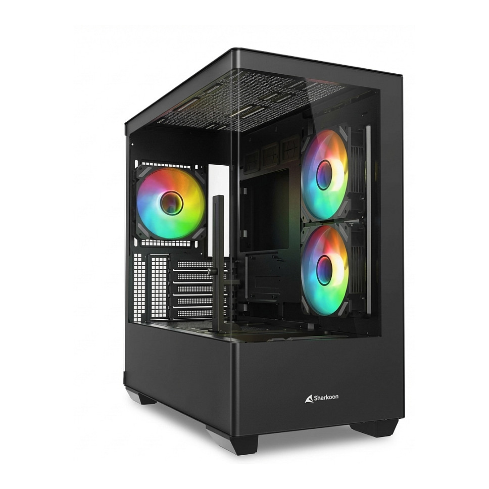 Kasë Sharkoon ELITE SHARK CM100 – Zezë - 1
