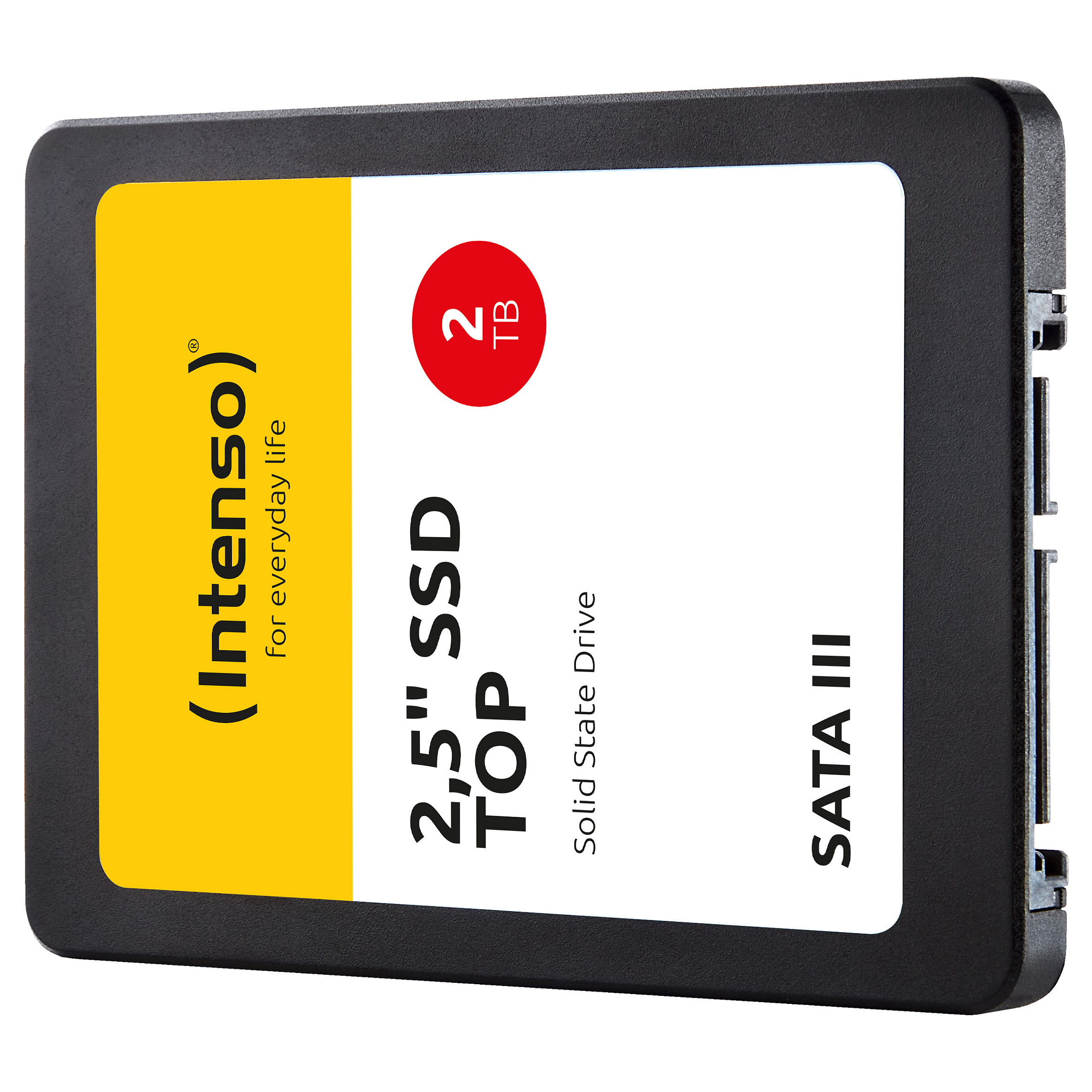 SSD e Brendshme Intenso TOP 3812480 / 4TB / 2.5" / SATA III 6Gb/s / 550MB/s Read / 500MB/s Write – Zezë/Bardhë/Verdhë - 4