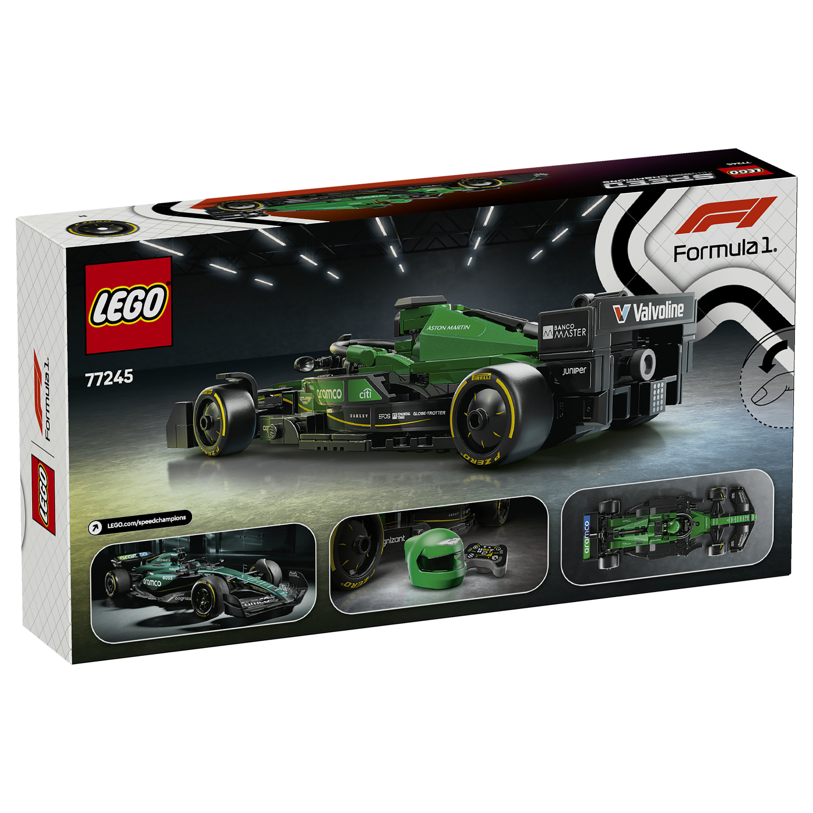 LEGO Speed Champions Aston Martin Aramco F1 AMR24 Rennauto 77245 - 16