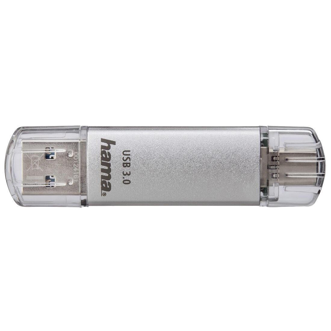 USB Flash Drive Hama C-Laeta / 64GB / USB 3.2 Gen 1 / USB-C + USB-A / 40MB/s – Argjend