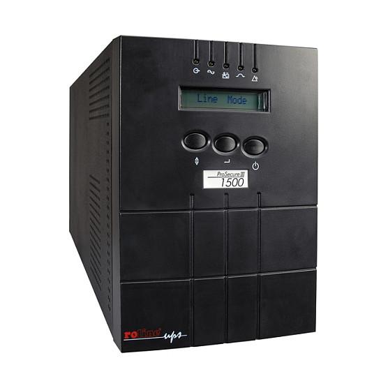 UPS ROLINE ProSecure III 1500, 1500 VA, 1350 W, Online, 4 Priza IEC C13, Tower – Zezë